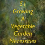51 Growing A Vegetable Garden Necessities