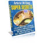 Article Writing Super Secrets